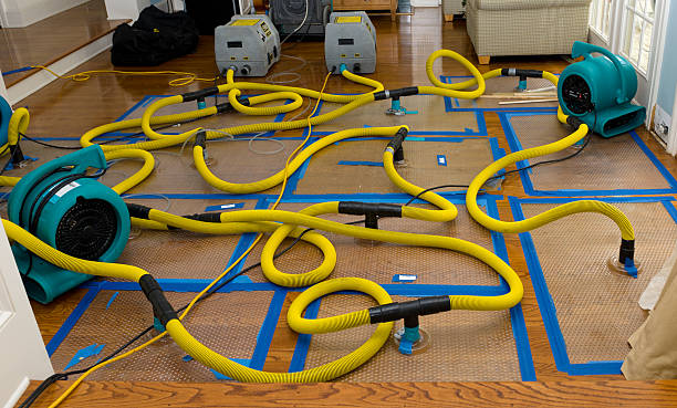 Professional Crawl Space Water Removal technician working in Exeter, NH
